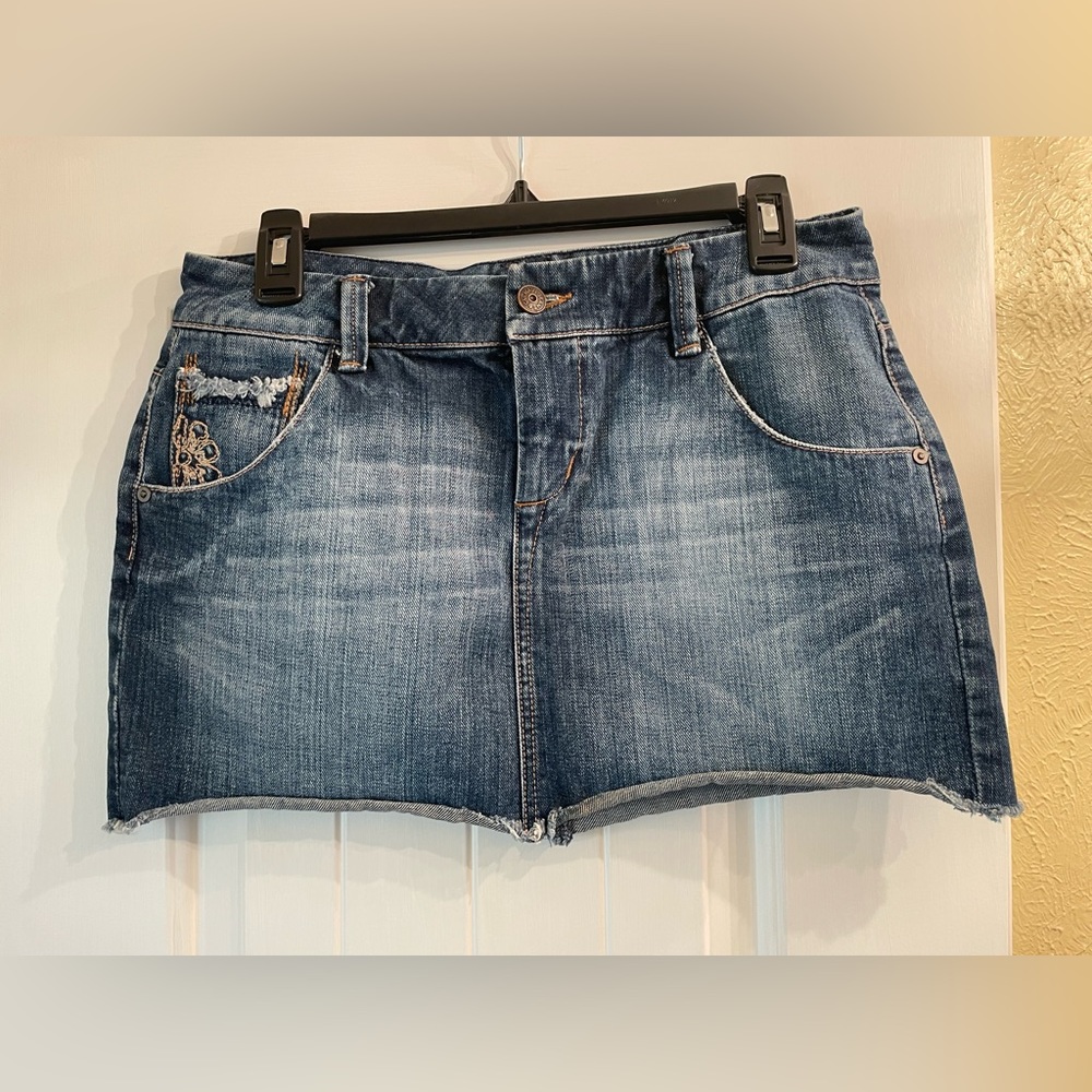 Mavi denim mini skirt, size S